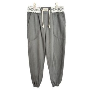 VTG PAN AM WORLD AIRWAYS DRAWSTRING JOGGER SWEATPANTS, 50% BAUMWOOL COTTON